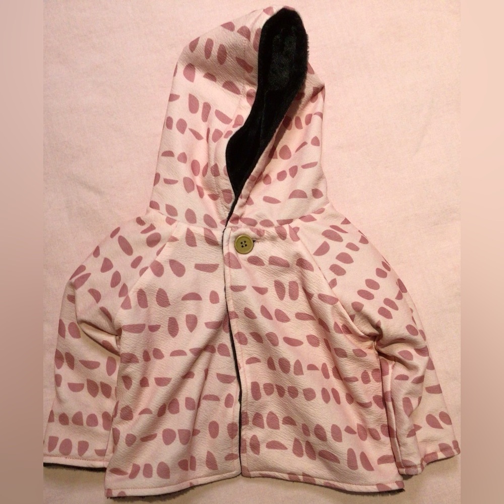 SOOKlbaby pink one button jacket size 6-12 months